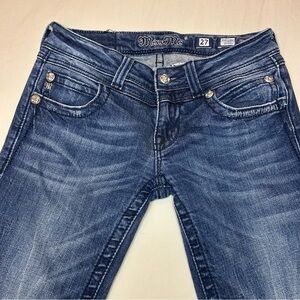 Miss Me Dark Blue Boot Cut Jeans